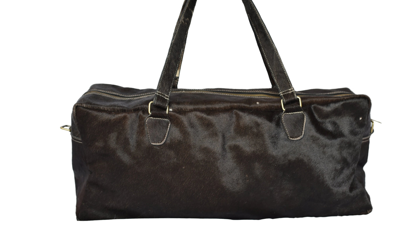 black duffle
